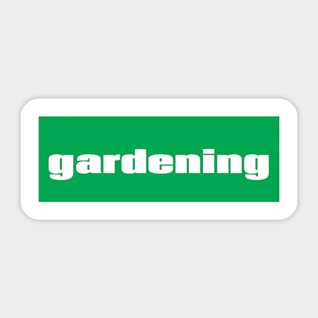 Gardening Sticker by ProjectX23